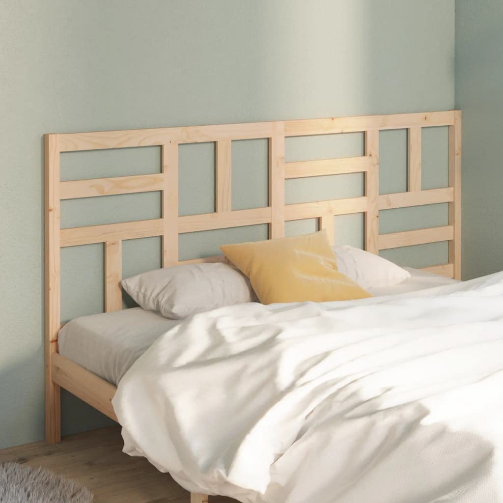 Spalliera Letto Matrimoniale Testiera per Letto Matrimoniale in Legno Massello di Pino 186x4x100 cm per Soggiorno Camera Degli Ospiti