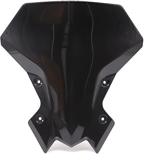 New Compatible with Z900 Z 900 Motorcycle Accessories Windscreen Windshield Baffle Air Wind Deflectors 2020 2021 2022 (Color : Black, Size : 7)