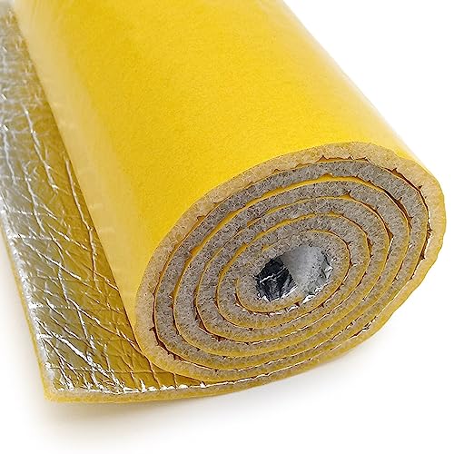ANTIHUMEDADES Aislante Térmico Reflexivo Autoadhesivo 100% Aluminio (1m x 1.2m). Fachadas, Ventanas, Persianas, Caravanas, Furgonetas y Coches. Fácil Colocación