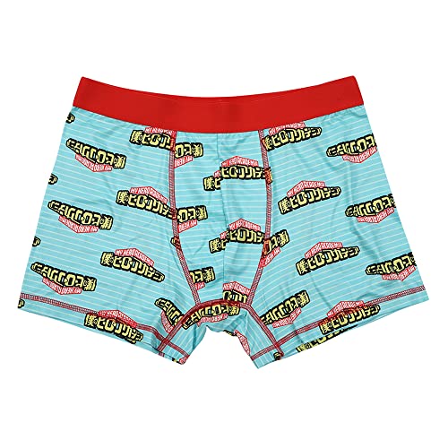 My Hero Academia Anime Cartoon Mens Boxer Shorts Underwear 3pk Boxer Briefs Set2