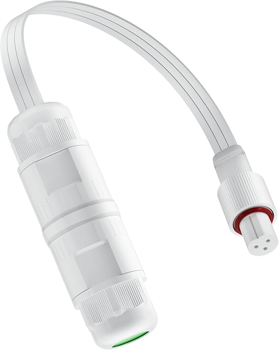 Splice Wire Connector Output for Govee Cuttable Outdoor Lights, Waterproof Extension Cable for Govee Permanent Outdoor Lights Pro H706A H706B H706C & Dots String Lights H703A H703B-IP68 3Pin-Female