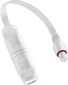 Splice Wire Connector Output for Govee Cuttable Outdoor Lights, Waterproof Extension Cable for Govee Permanent Outdoor Lights Pro H706A H706B H706C & Dots String Lights H703A H703B-IP68 3Pin-Female