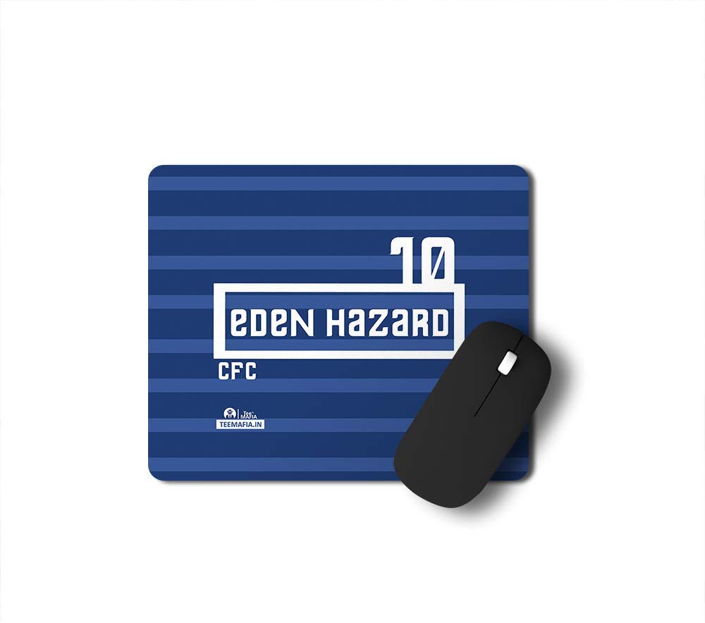 Tee Mafia Eden Hazard Gaming Mouse Pad for Gamers |Real Madrid Mouse pad | Football Mousepad | Anti Skid Technology Mouse Pad for Laptops and Computers