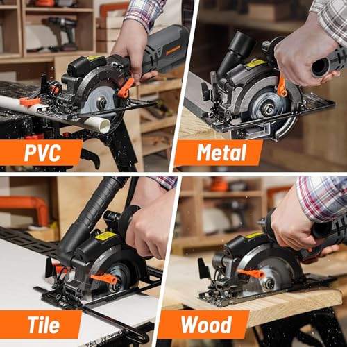 DOVAMAN 5.8A Circular Saw with Laser