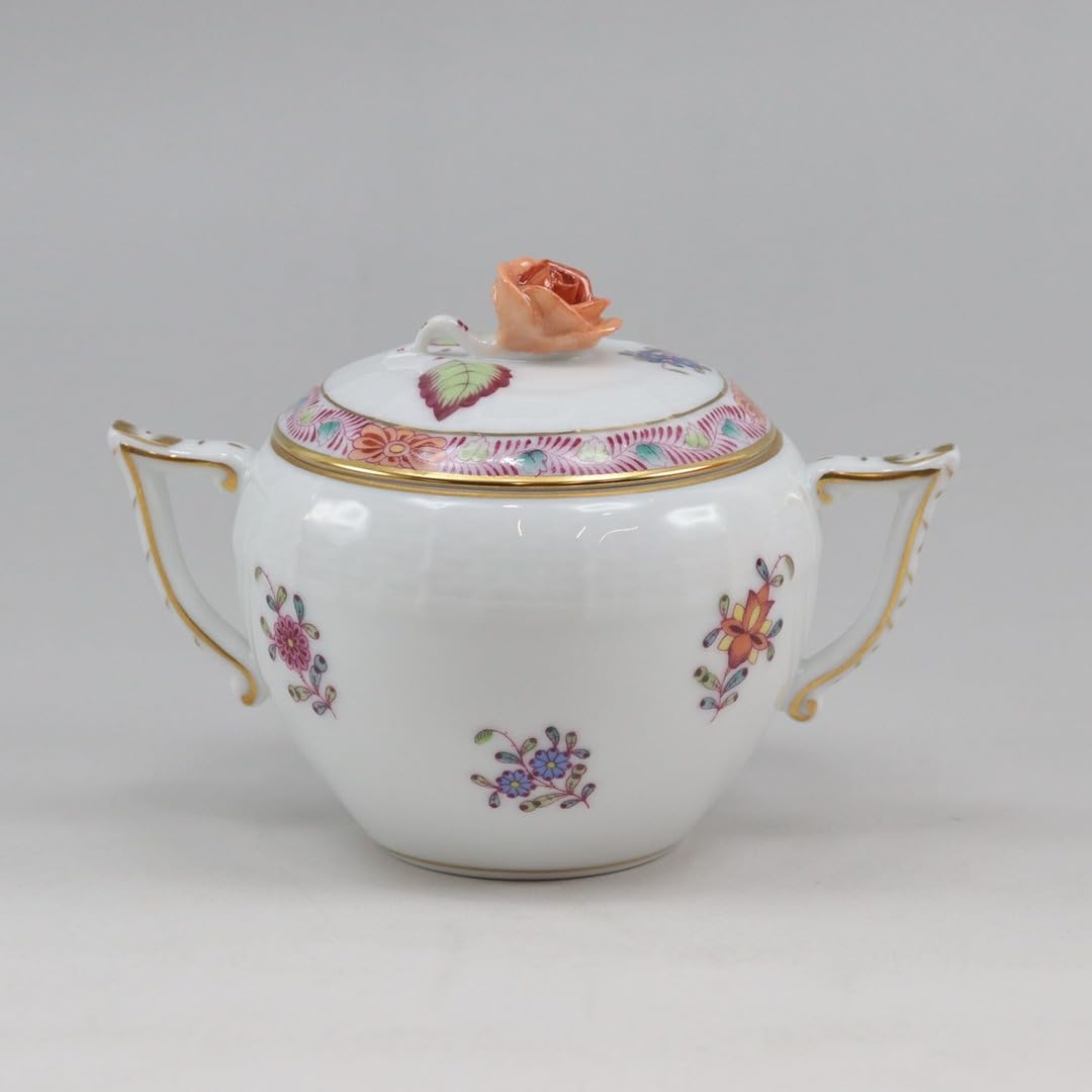 Amazon.co.jp: HEREND ヘレンド アポニーフラワー シュガーポット 666