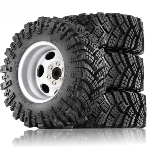 Jante de roue à billes en métal 1/10 pour TRX4 SCX10 performance RC