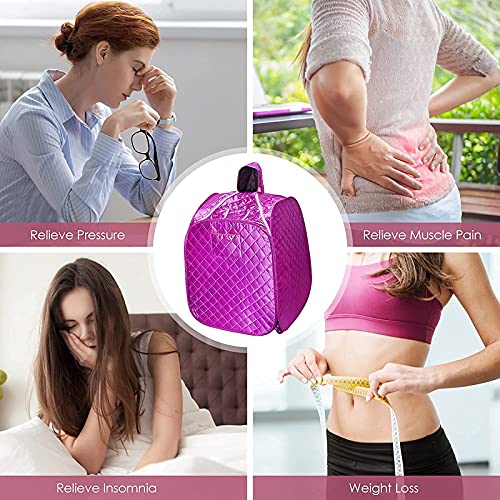 Draagbare persoonlijke stoomsauna voor Detox-therapie voor gewichtsverlies, Home Full Body Spa-tent voor één persoon… - Image 6