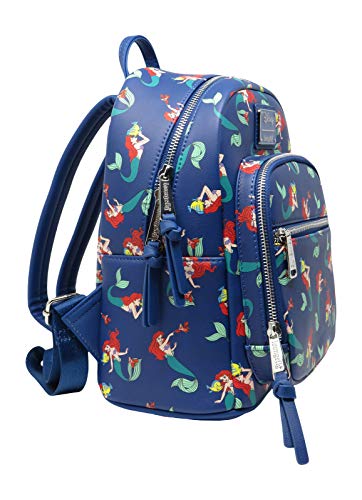 Loungefly Disney The Little Mermaid Ariel Double Strap Shoulder Bag Purse2