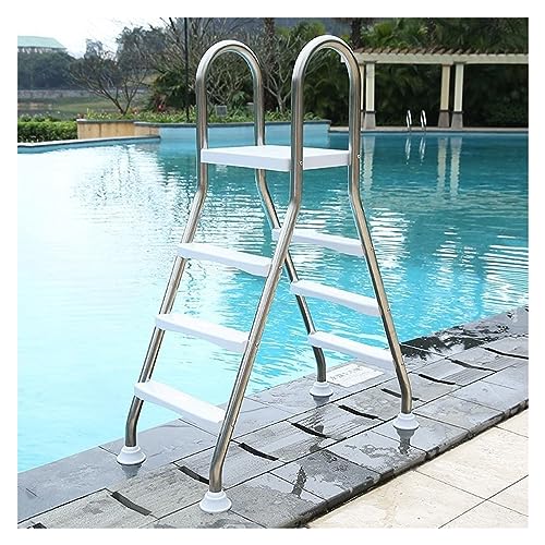 Escalera para piscina con 2-4 peldaños extraíbles miniatura 1