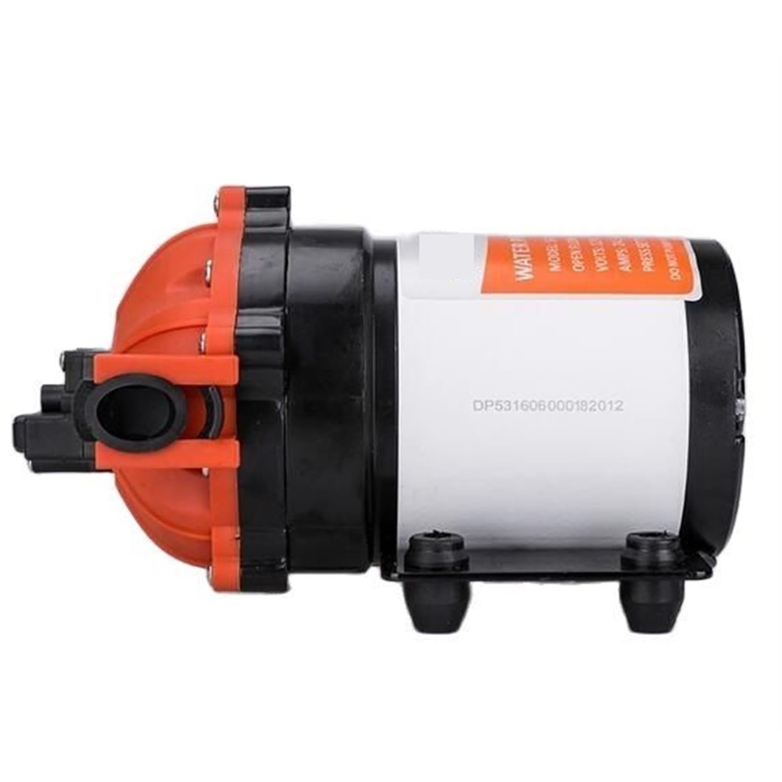 Cczrd 12V Sfdp1-070-060-53 Diaphragm Pump 24V 15 26Lpm 17 70Psi For Marine Boat Smooth Operation Flow Steady Reliable(12V Sfdp1-070-060-53)