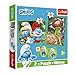 Produktbild Trefl - Schlümpfe, Fröhlicher Schlumpfspaß - 3in1: 2X Puzzle + Memory-Spiel, 30 und 48 Teile, Unterschiedliche Schwierigkeitsgrade, 24 Memos, Unterhaltung für Kinder ab 3 Jahren
