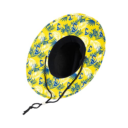 Image of FOCO Los Angeles Rams NFL Team Color Straw Hat