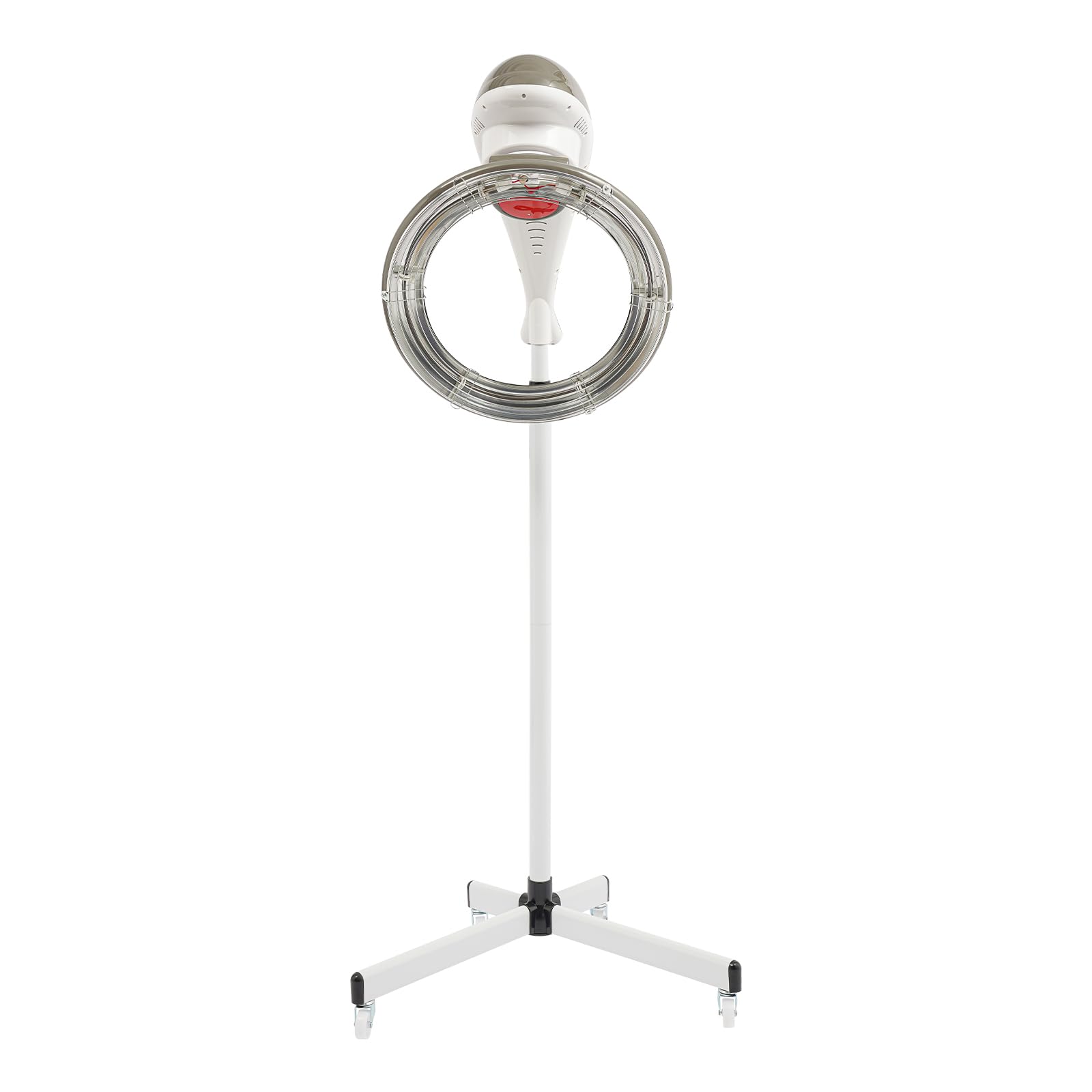 Chauffage De Coiffure Avec Support 950W, Appareil De Coloration Pour Salon De Coiffure, Rotation à 360°, Processeur De Couleur, Coiffage Permanent, Pour Salon Spa, Soins Capillaires à Domicile (Gris)