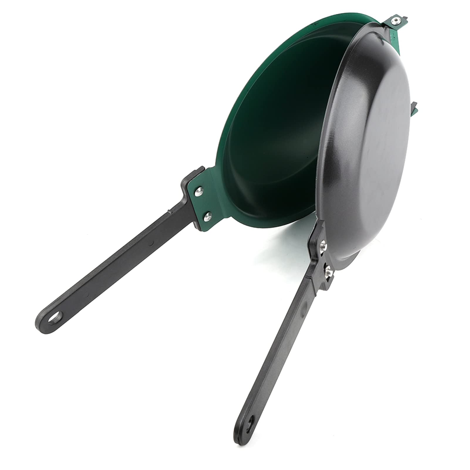 Tbest Poêle Double Pour Omelette,Egg Pan Double Sided,Poêle À Frire Double Face,Poêle À Double Gril À Revêtement,Poêle À Sauce Antiadhésive Avec Revêtement En Céramique