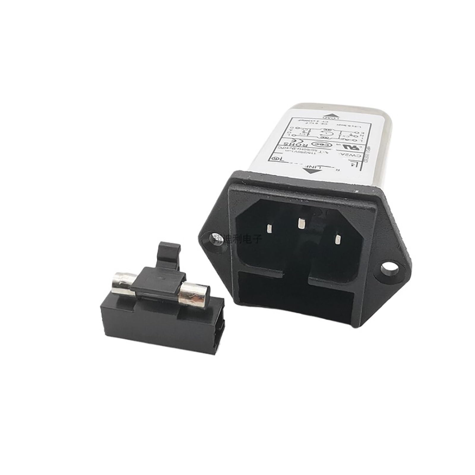 0P7br328b One Color Single-Phase Ac Socket Power Filter Cw2c-10A-T 10A 6A Double Fuse(Cw2a -10A -T 10A)