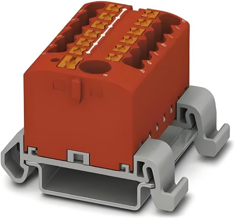 PTFIX6/12X2.5-NS35A, 3273224 Terminal Block Rail, Distribution Block