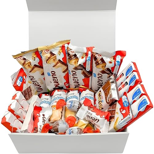 Benerry Chocolate Gift Box Hamper - 25 Treats Gift for Any Occasion - Creamy Wafer Sweet Box of Chocolates