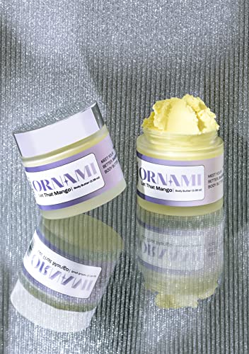 Ornami Skincare - Bestie Combo Of Exfoliating And Illuminating Sugar Body Scrub And Whipped Body Butter All Natural Moisturizer With Essential Oils #TOP4