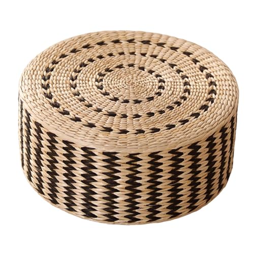 Coussin de Sol Rond Tatami pour Assise Confortable et Stable