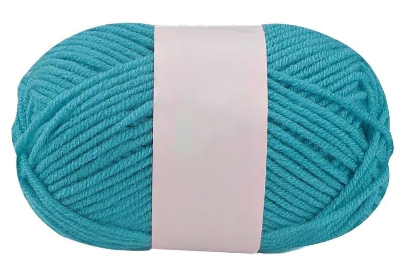 Fil artisanal mélangé lot de 5 rouleaux de 25g à 4 fils pour tricot et tissage moyen