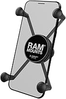 Vista 1 de RAM MOUNTS X-Grip Soporte de teléfono grande - Soporte universal para teléfono inteligente con bola de tamaño B de 1 pulgada (RAM-HOL-UN10BU)