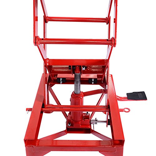 300Lb Motorcycle Dirt Bike Hydraulic Scissor Floor Jack Lift Hoist Stand Jack #TOP4