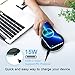15W Wireless Google Charger Fast Charging Pad for Google Pixel 9A 9 Pro XL Fold 8 7 6 Pro 8A 7A, Samsung Galaxy S25 S24 Ultra S23 FE S22 S21 FE S20 Z Flip Fold 6,Wireless Charger Station Fast Charging