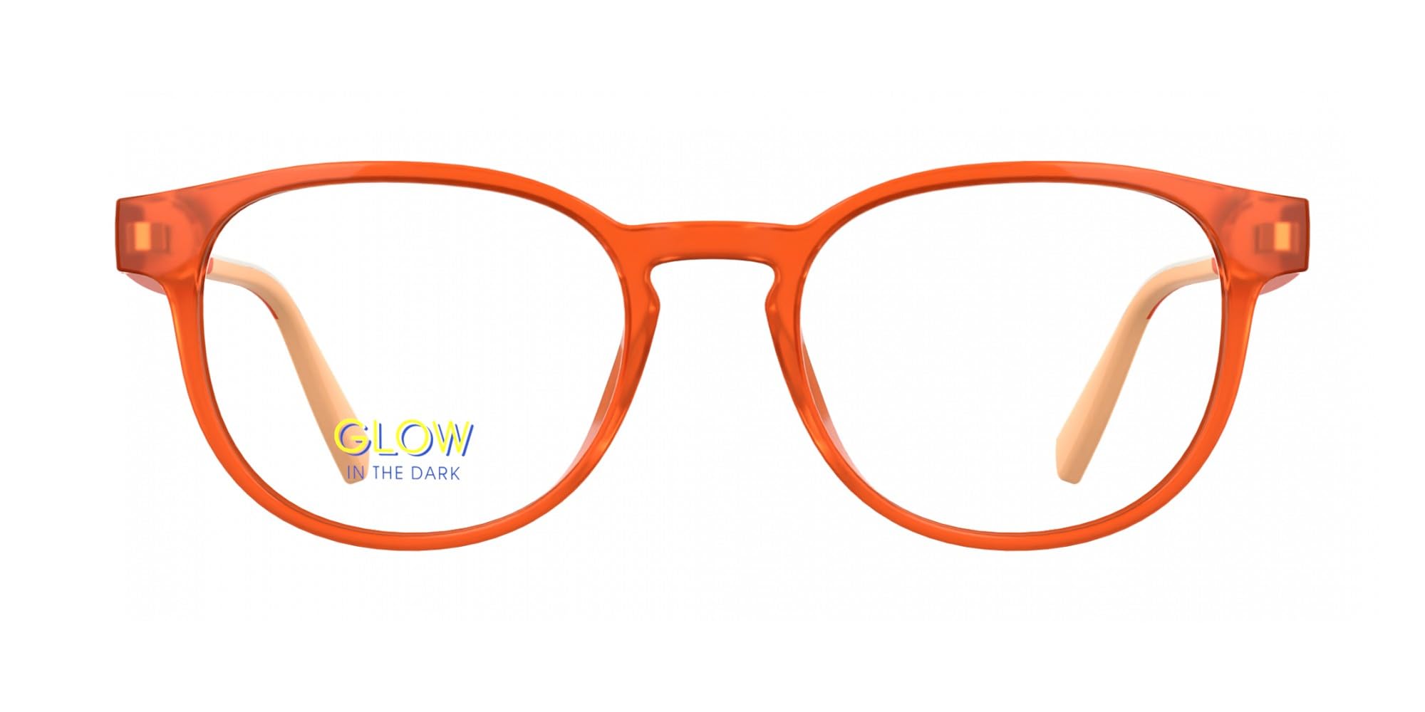 Lacoste L3666 615 PRZEZROCZYSTY POMARAŃCZOWY LUMI 47/17/135 Ramka na okulary dla dzieci