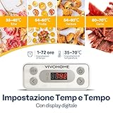 Zoom IMG-2 vivohome disidratatore elettrico con 8 Zoom IMG-2 vivohome disidratatore elettrico con 8