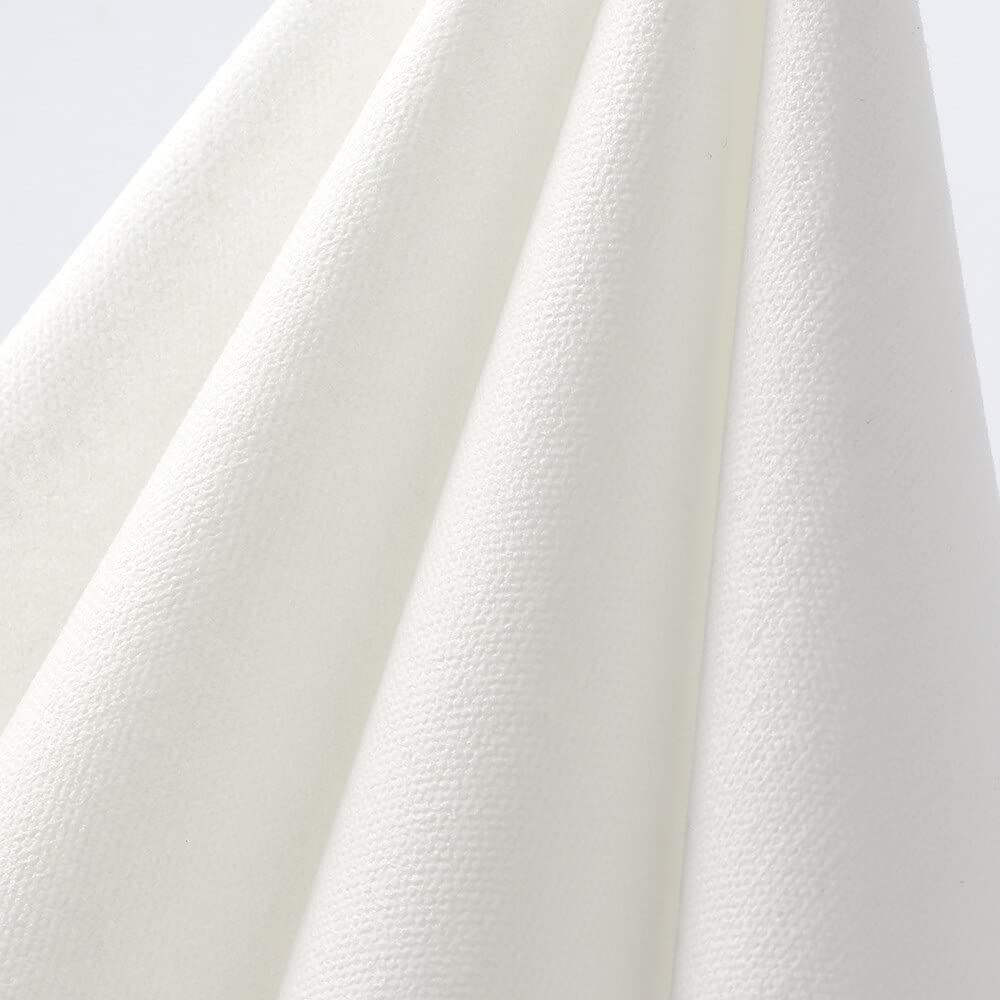 Magic Providers Super Soft Tissue Paper Napkins 3 Ply (38 X 38 cm) Pack of 2 White Tissues (100 Serviettes) | 3PLY Table Napkins | Anniversary/Birthday Party | Event Essential | Feather Touch 2