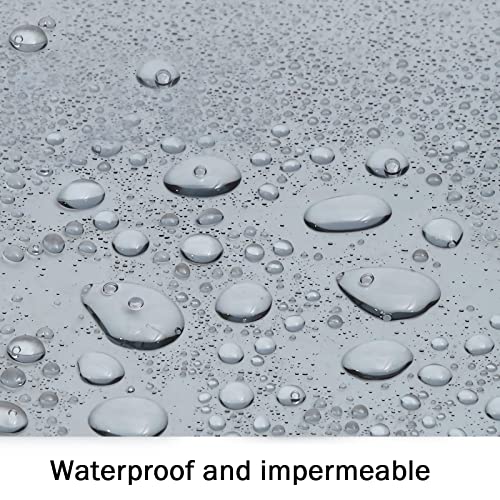 Bâche imperméable robuste 400 g en PVC bâche de sol camping 3,5x3,5m