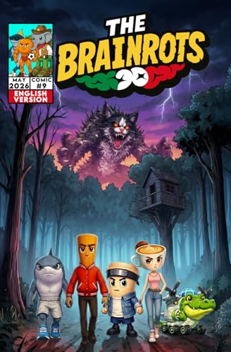 THE BRAINROTS #9 - Issue Nine [English Version] - The Comic with the Italian Brainrot Characters [Brainrot Cup Story 2/3]: 3 Complete Comic Stories in English [First Appearance of Burger & Tacos]