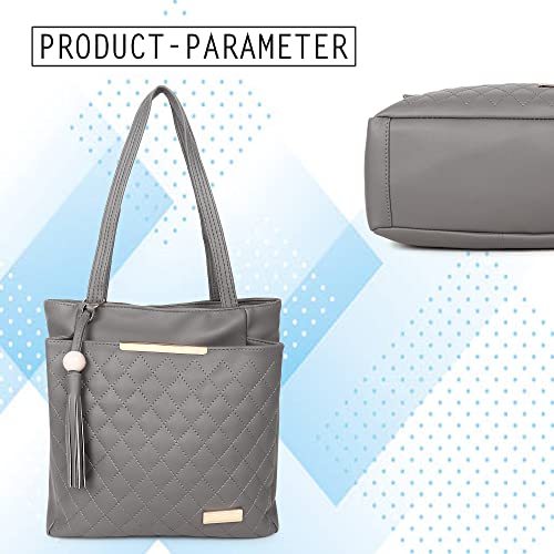 Image of Women Fashion Handbags Large Capacity Tote Purses Stylish Ladies Women and Girls Handbag For Office Bag Ladies Travel Shoulder Bag Set Of 1.