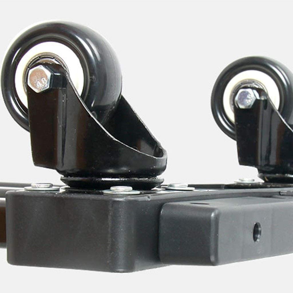 Carrelli elevatori Carrello Home Comodo Carrello Carrello Piccolo Nero Carrello Pieghevole da Viaggio Carrello portabagagli Universale