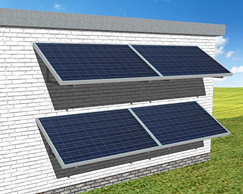 Preisvergleich Produktbild 1,06 kWp Plug-In Solaranlage mit Direkteinspeisung ins Hausnetz / Solarstrom erzeugen für Eigenverbrauch