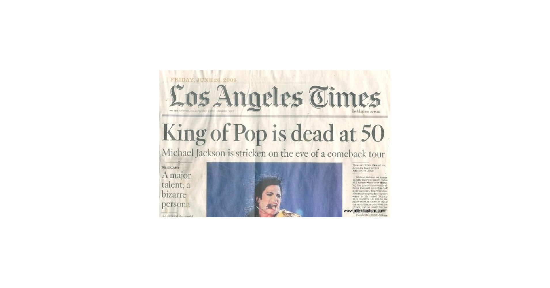 Amazon.com: Michael Jackson Friday 6/26/2009 Los Angeles