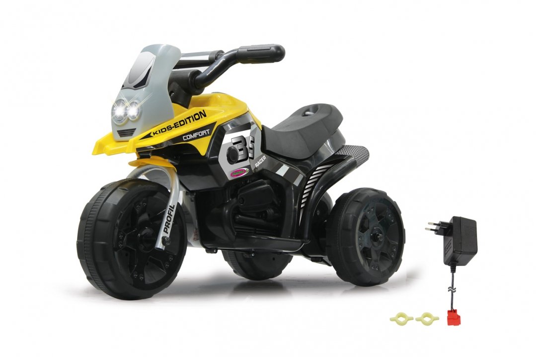 JAMARA RIDE-ON E-TRIKE RACER, VEHÍCULO INFANTIL AMARILLO