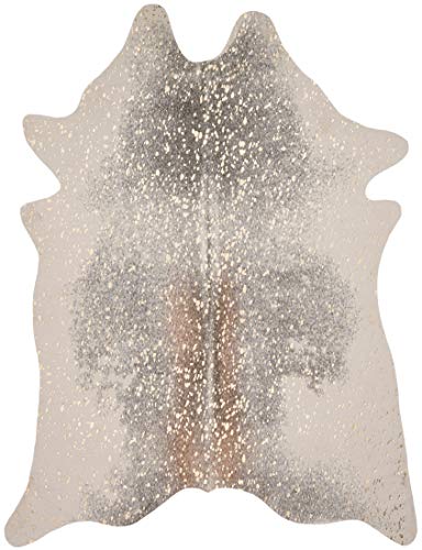 Loloi Bryce Collection BZ-07 Pewter/Gold 5' x 6'-6" Area Rug