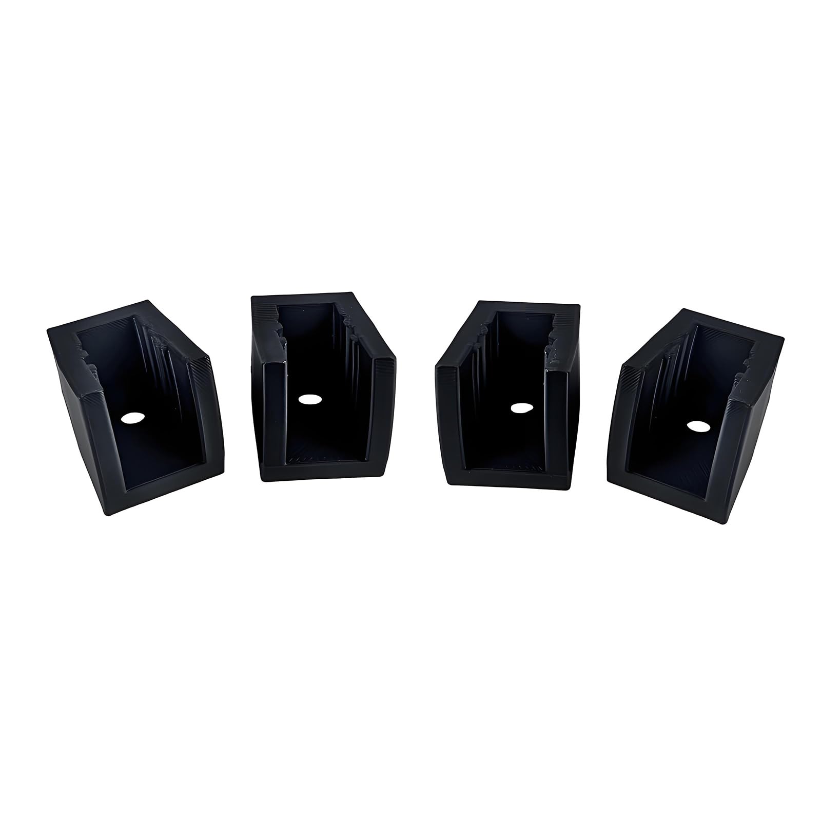 Hsioluted Black 4Piece Wall Mounted Tool Holder For Pneumatic Tool Strong Wall Hook Perfect For Garage Workshop Storage Rack Workshop Hanger