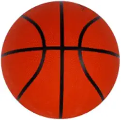 Bola de Basquete Oficial, Tamanho Padrão, Laranja e Preta, para Treino e Jogo Profissional