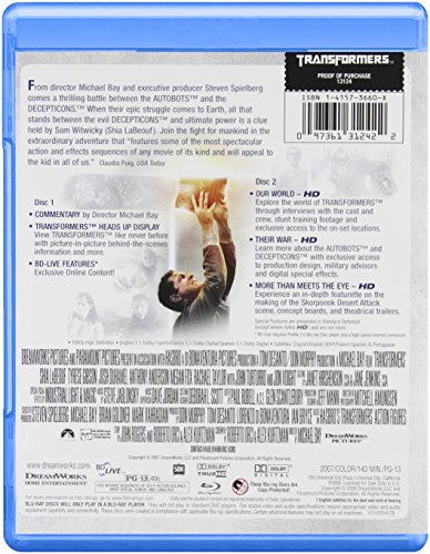Transformers (Two-Disc Special Edition) [Blu-ray] image 5