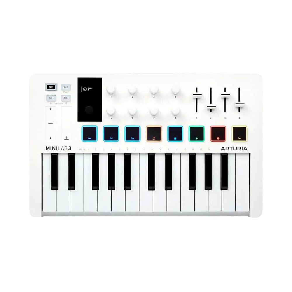 DTM・DAW Arturia Minilab 3 Amazon.com: Minilab 3 Compact MIDI keyboard & Pad Controller