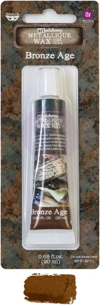 Prima Marketing 655350964023 Art Alchemy-Metallique Wax-Bronze Age Copper Color
