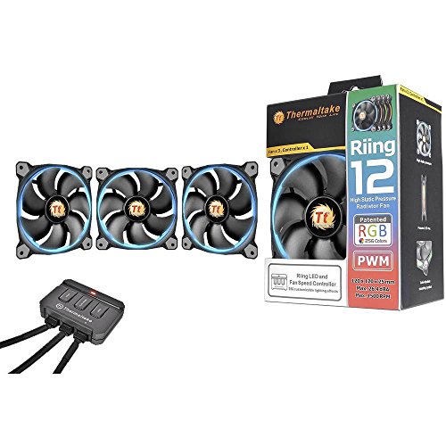 Thermaltake Ventilateur de boîtier CL-F042-PL12SW-B