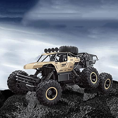 Stseeace Alloy Remote Control Car 6Wd Rc Car, 2.4G All-Terrain Drift Off-Road High Speed Electric Remote Control Car With Two Rechargeable Batteries, Toy Gift For Boys Girls #TOP4