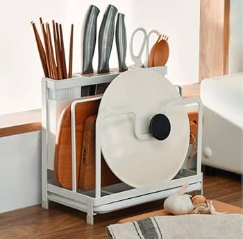 Amazon｜YTOPRO まな板スタンド 包丁立て 箸立て 鍋蓋スタンド