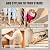 Stair Treads for Wooden Steps - 4PCS 8" X 30" 100% Polyester Non Slip Carpet Stairs Treads Peel and Stick with Reusable Adhesive for Indoor Wooden Steps, Edging Stair Rugs for Kids and Dogs