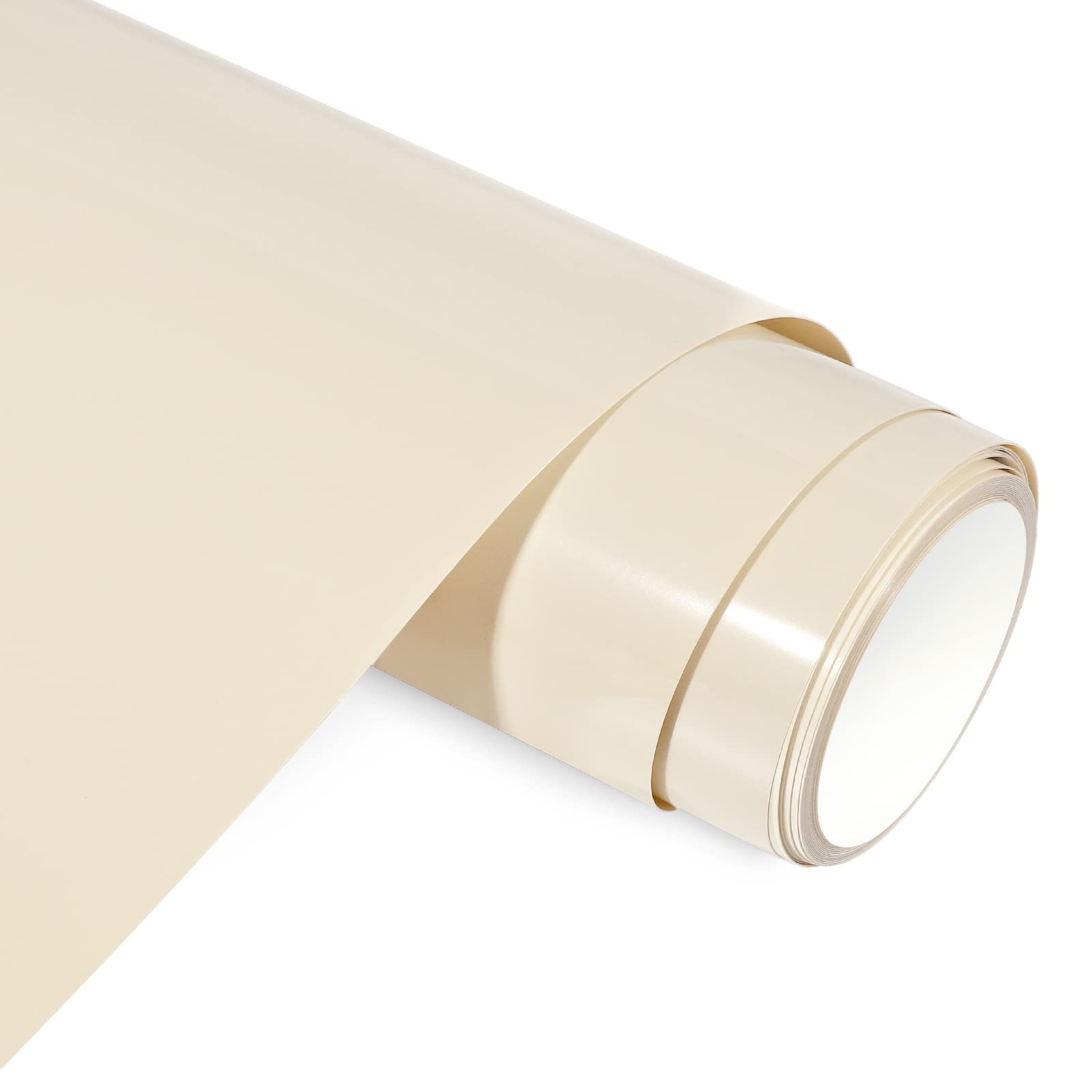AHIJOY Cream HTV Vinyl Heat Transfer Vinyl Roll 12