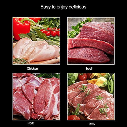 Martillo ablandador de carne de acero inoxidable, herramienta de cocina resistente 6