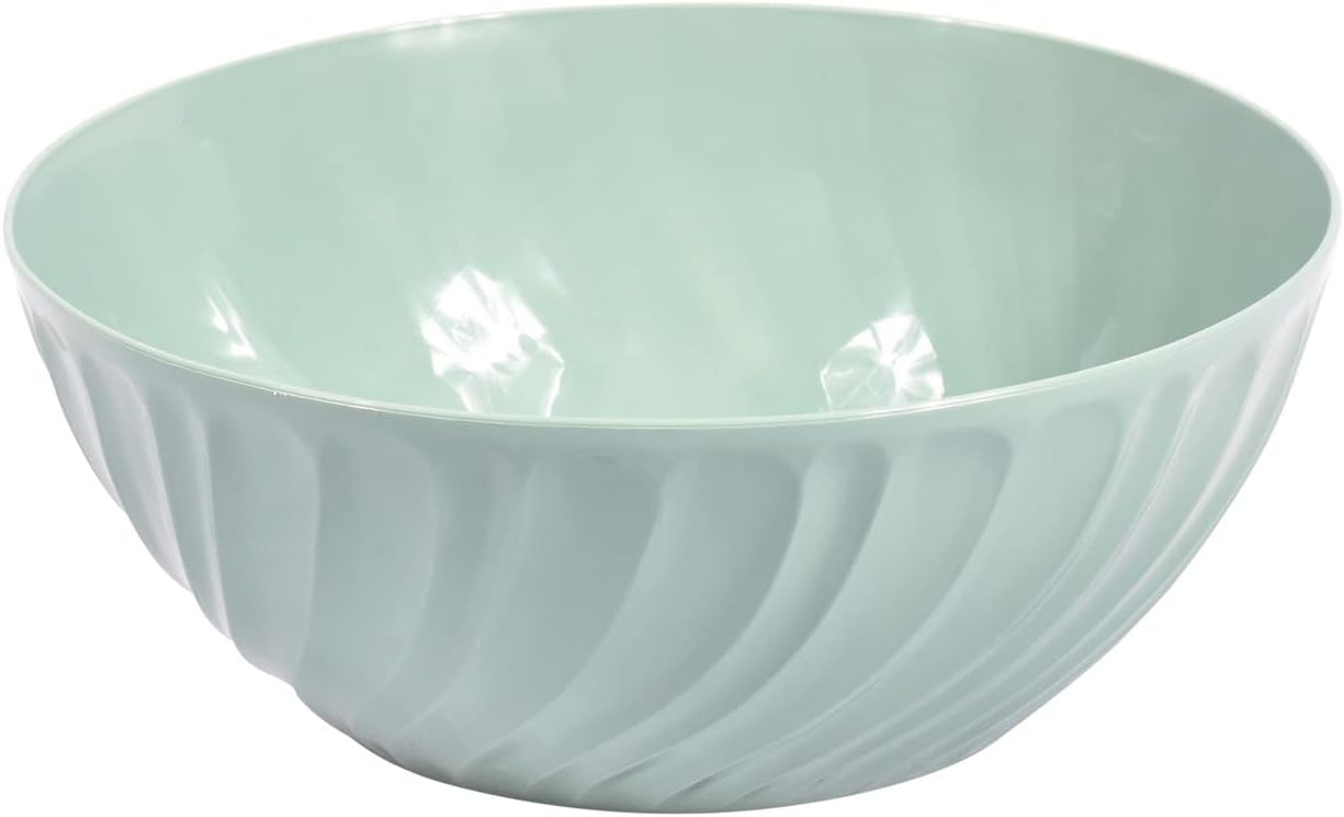 Plastic Soup Bowl Diameter 22 cm Green